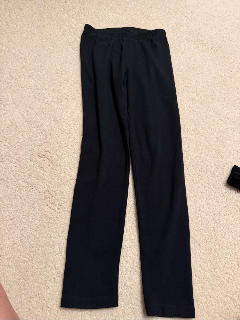 pair of Cat & Jack child's black leggings